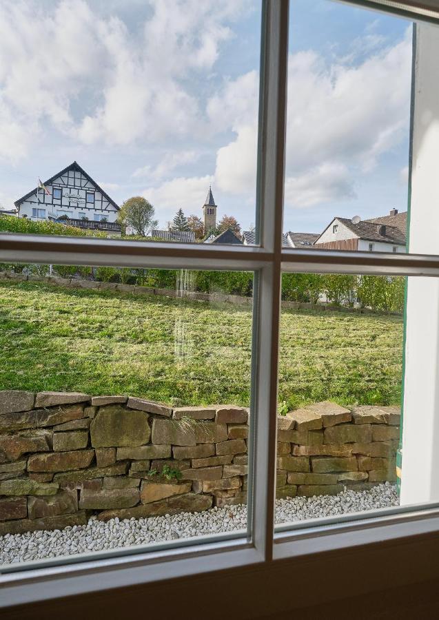 Ferienwohnung Im Fachwerkhof 'Haus In Bewegung' Seelscheid Exterior foto
